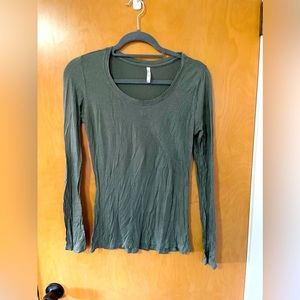 Green long sleeve